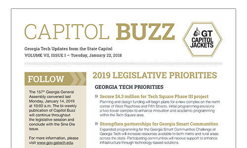 Capitol Buzz Newsletter